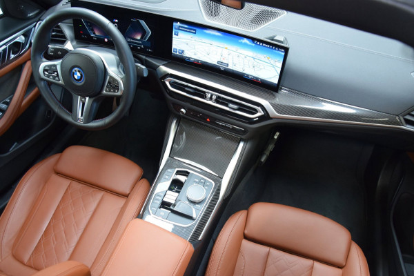 BMW i4 M50 High Executive 84 kWh Navi|Schuif/kantel-dak|ACC|SOH 92.21%|Leder|BTW|544pk!