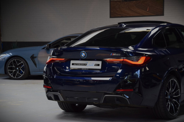BMW i4 M50 High Executive 84 kWh Navi|Schuif/kantel-dak|ACC|SOH 92.21%|Leder|BTW|544pk!