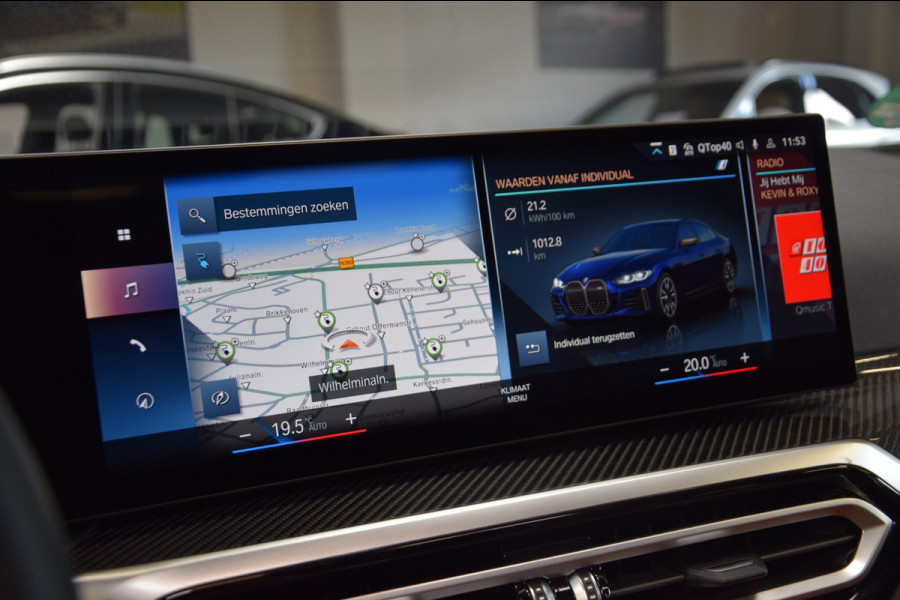 BMW i4 M50 High Executive 84 kWh Navi|Schuif/kantel-dak|ACC|SOH 92.21%|Leder|BTW|544pk!