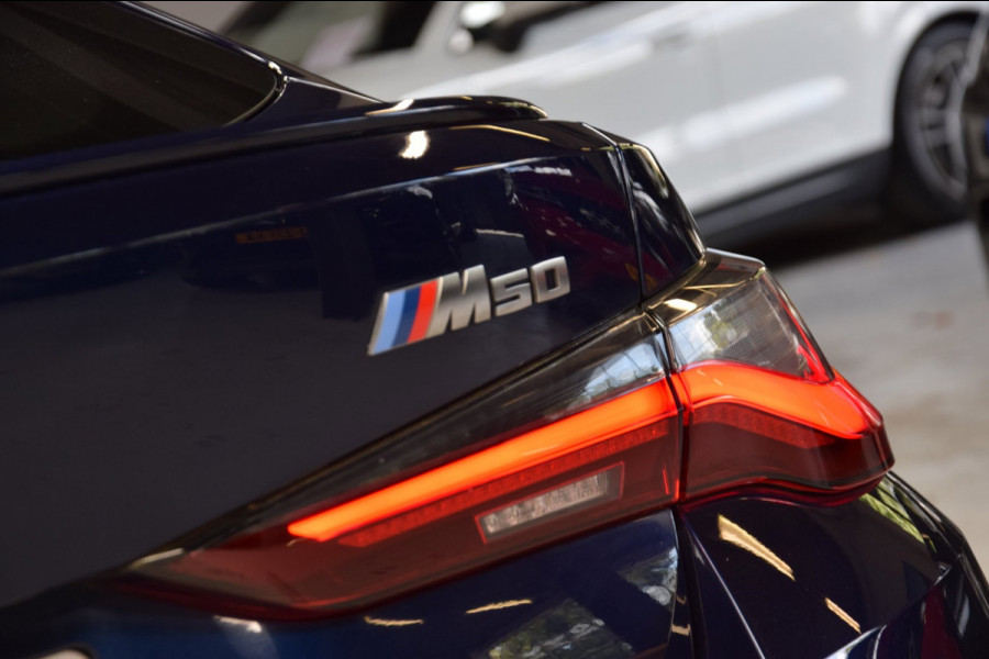 BMW i4 M50 High Executive 84 kWh Navi|Schuif/kantel-dak|ACC|SOH 92.21%|Leder|BTW|544pk!