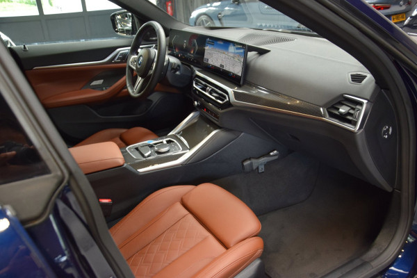 BMW i4 M50 High Executive 84 kWh Navi|Schuif/kantel-dak|ACC|SOH 92.21%|Leder|BTW|544pk!