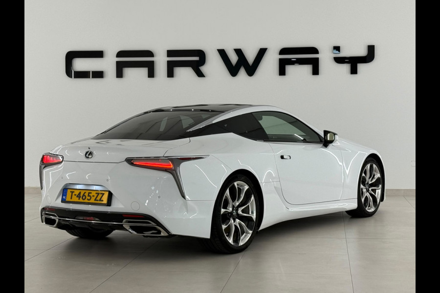 Lexus LC 500h 359pk Carbon dak HUD 21inch