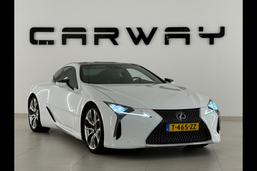 Lexus LC 500h 359pk Carbon dak HUD 21inch