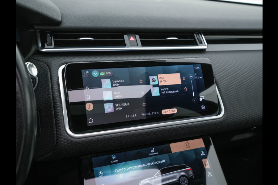Land Rover Range Rover Velar 3.0 D300 R-Dynamic SE (INCL.BTW) Aut. *PANO | HEAD-UP | LEATHER-FABRIC | FULL-LED | MEMORY-PACK | BLIND-SPOT | DIGI-COCKPIT | CAMERA | KEYLESS | HEATED-COMFORTSEATS | PRIVACY-GLASS | SHIFTPADDLES | 22"ALU*
