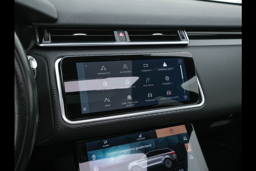 Land Rover Range Rover Velar 3.0 D300 R-Dynamic SE (INCL.BTW) Aut. *PANO | HEAD-UP | LEATHER-FABRIC | FULL-LED | MEMORY-PACK | BLIND-SPOT | DIGI-COCKPIT | CAMERA | KEYLESS | HEATED-COMFORTSEATS | PRIVACY-GLASS | SHIFTPADDLES | 22"ALU*