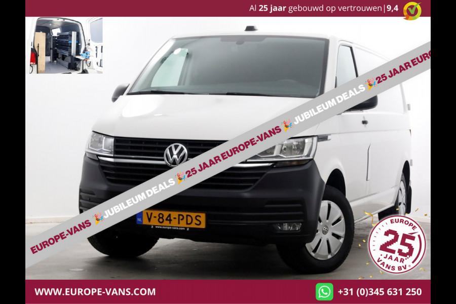 Volkswagen Transporter T6.1 2.0 TDI 150pk DSG-Automaat Lang Airco/Navi/Inrichting 04-2021