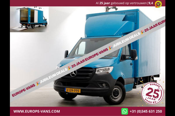 Mercedes-Benz Sprinter 315 CDI 150pk 9G Automaat Bakwagen met laadklep en zijdeur H235cm 12-2022