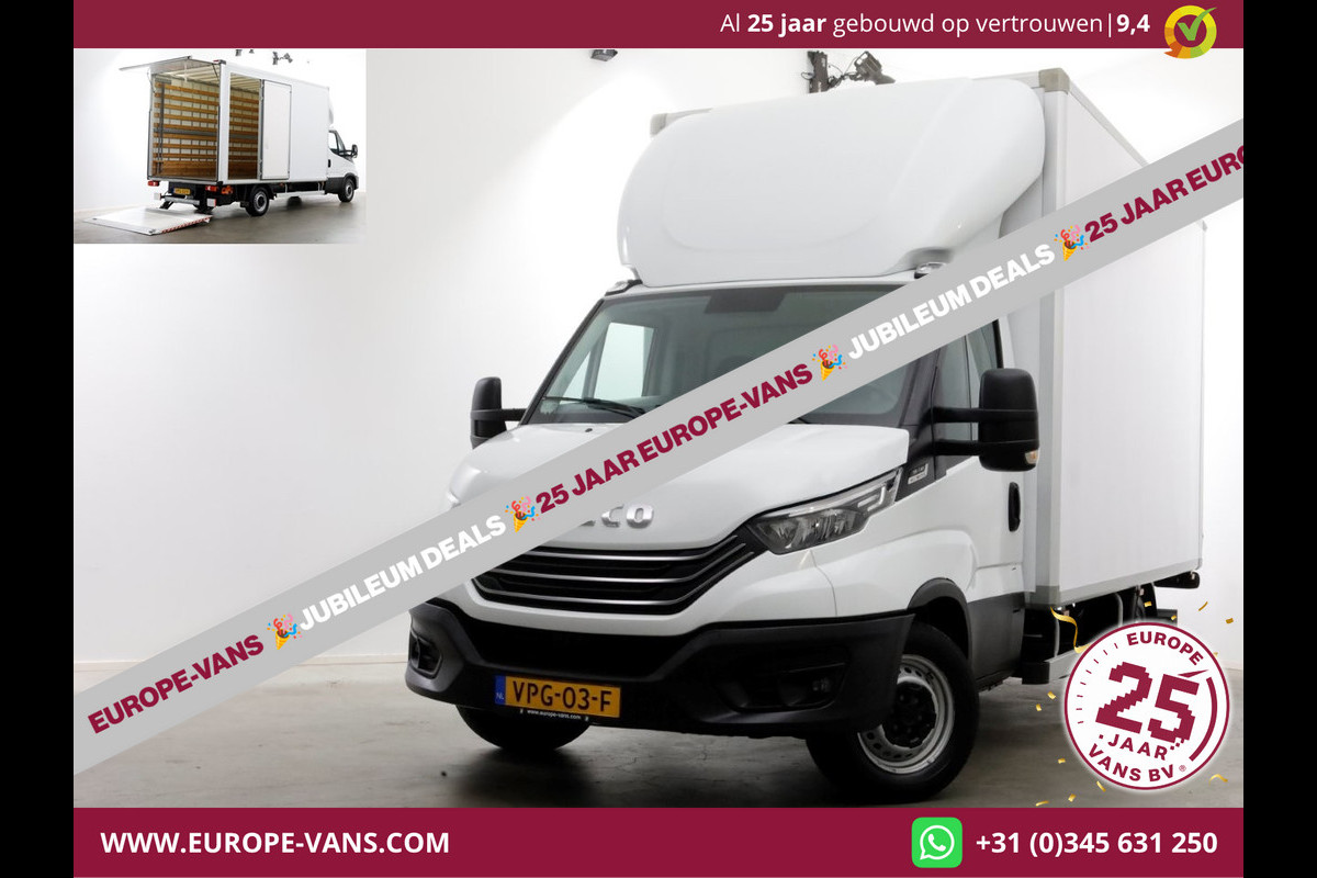 Iveco Daily 35S14 136pk HiMatic Automaat Bakwagen met laadklep en zijdeur H235cm 03-2022
