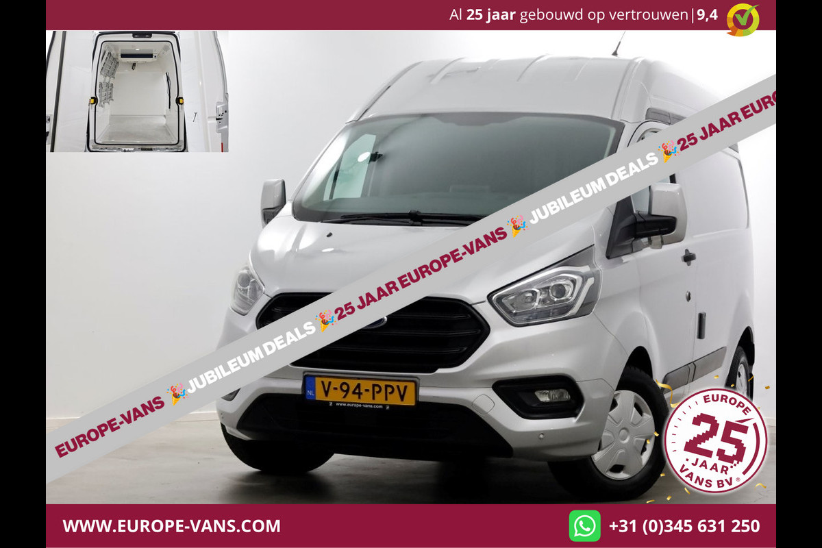 Ford Transit Custom 2.0 TDCI L1H2 Trend Koelwagen Stahoogte 12V Dag + 230V Nachtkoeling 01-2019