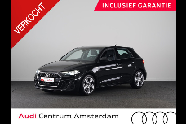 Audi A1 Sportback 30 TFSI S edition 110PK | Navigatie | 17 inch Lichtmetalen velgen | Climatronic | Led verlichting | Parkeersensoren voor en achter | S-line interieur