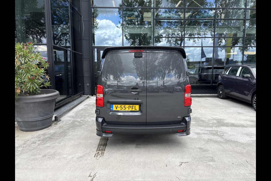 Peugeot e-Expert L3 75 kWh | STX Sport | Lederen bekleding | Spoilerpakket | 18 inch Lichtmetalen velgen | Dynamic NAV Pakket | Winterpakket | Comfort Pakket | betimmering | 2x schuifdeur | Mooiste bus van Nederland!