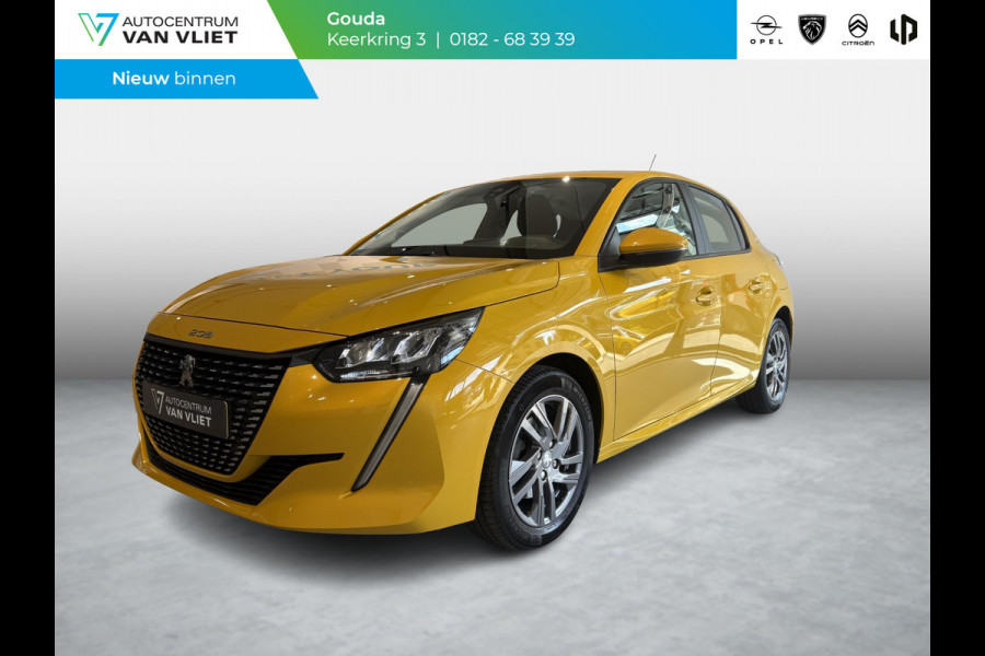 Peugeot 208 1.2 PureTech Active Pack | 100pk | Navigatie | Android Auto / Apple CarPlay | Parkeersensoren achter | Lichtmetalen velgen |