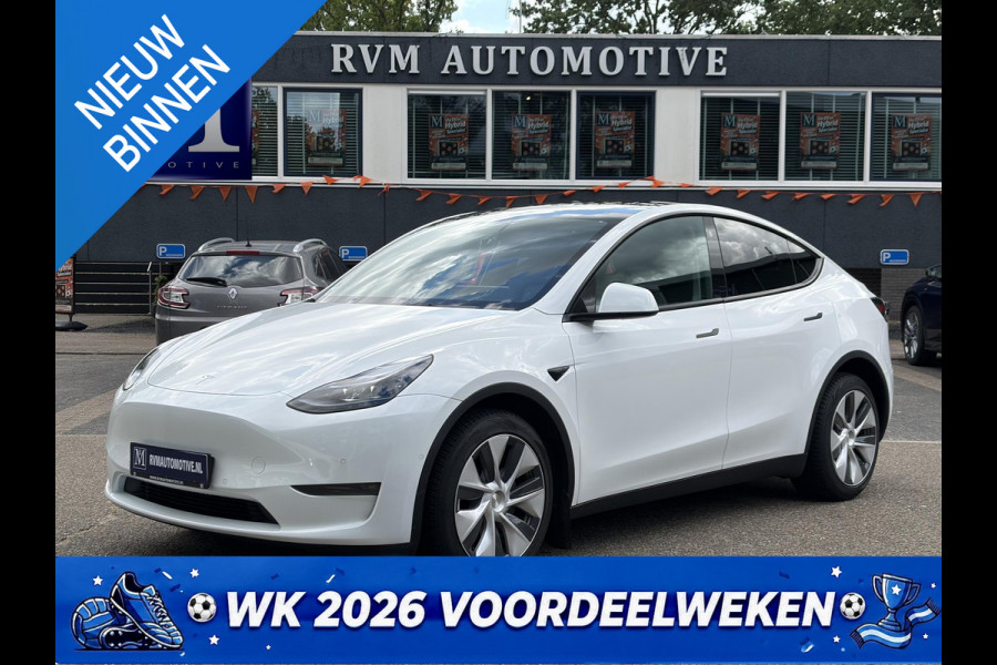 Tesla Model Y Long Range AWD 75 kWh SOH 95% | VAN: 39.900,- VOOR: 37.770,- UW WKVOORDEEL: 2.130,-| TESLA FABRIEKSGARANTIE TOT 2027 | FABRIEKSGARANTIE OP ACCU & AANDRIJFLIJN TOT 2032 OF 192.000 KM| BTW VERREKENBAAR