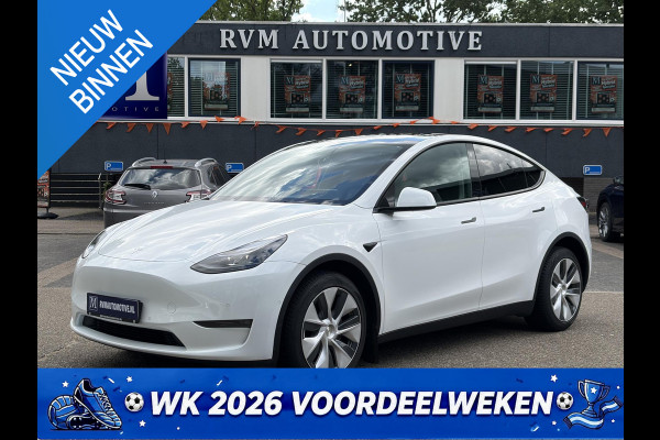 Tesla Model Y Long Range AWD 75 kWh SOH 95% | VAN: 39.900,- VOOR: 37.770,- UW WKVOORDEEL: 2.130,-| TESLA FABRIEKSGARANTIE TOT 2027 | FABRIEKSGARANTIE OP ACCU & AANDRIJFLIJN TOT 2032 OF 192.000 KM| BTW VERREKENBAAR