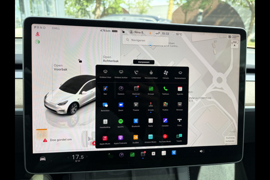 Tesla Model Y Long Range AWD 75 kWh SOH 95% | VAN: 39.900,- VOOR: 37.770,- UW WKVOORDEEL: 2.130,-| TESLA FABRIEKSGARANTIE TOT 2027 | FABRIEKSGARANTIE OP ACCU & AANDRIJFLIJN TOT 2032 OF 192.000 KM| BTW VERREKENBAAR