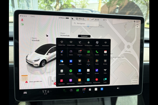 Tesla Model Y Long Range AWD 75 kWh SOH 95% | VAN: 39.900,- VOOR: 37.770,- UW WKVOORDEEL: 2.130,-| TESLA FABRIEKSGARANTIE TOT 2027 | FABRIEKSGARANTIE OP ACCU & AANDRIJFLIJN TOT 2032 OF 192.000 KM| BTW VERREKENBAAR