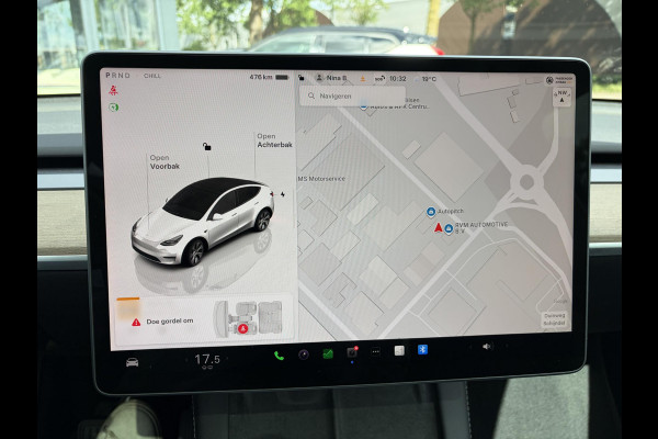 Tesla Model Y Long Range AWD 75 kWh SOH 95% | VAN: 39.900,- VOOR: 37.770,- UW WKVOORDEEL: 2.130,-| TESLA FABRIEKSGARANTIE TOT 2027 | FABRIEKSGARANTIE OP ACCU & AANDRIJFLIJN TOT 2032 OF 192.000 KM| BTW VERREKENBAAR