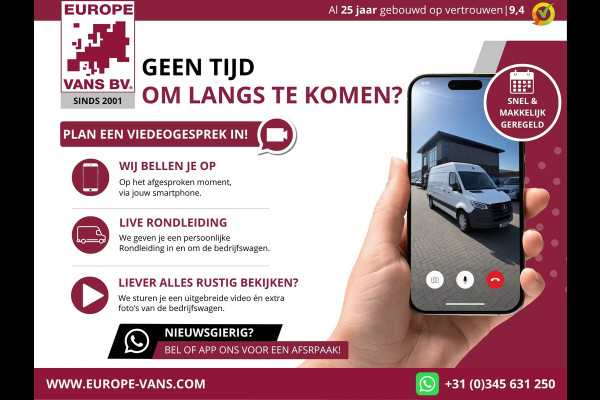 Fiat Scudo 2.0 Diesel 145pk Automaat L3 Airco/Navi/Camera 09-2024