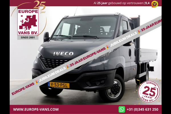 Iveco Daily 35C18 3.0 180pk HiMatic Automaat D.C. Open Laadbak L412cm Trekhaak 3500kg 09-2022