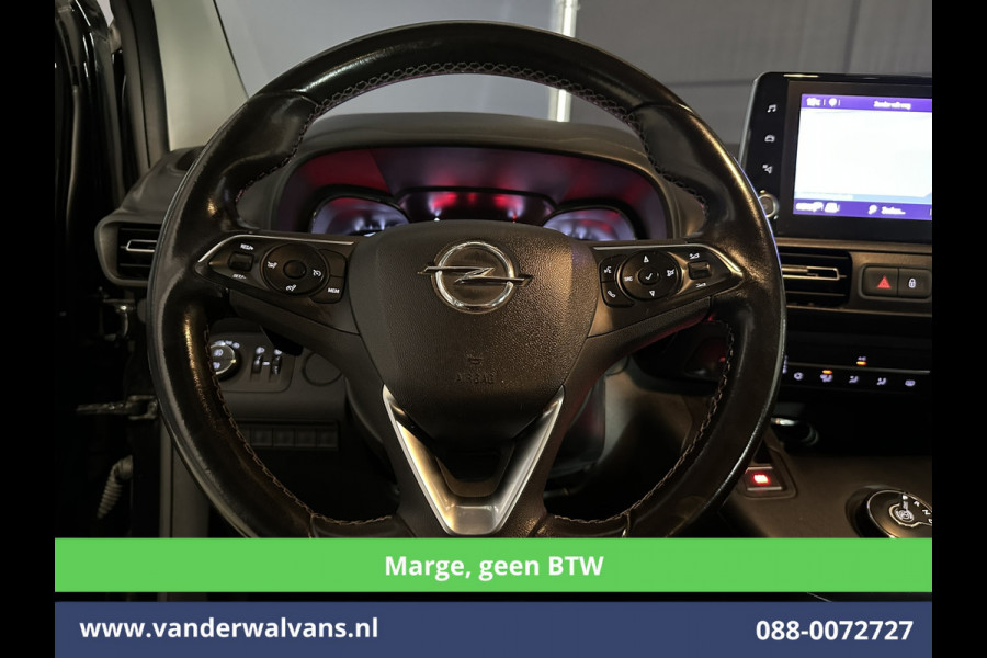 Opel Combo Life 1.2 Turbo 131pk *Marge, GEEN BTW* Automaat 5 Persoons Benzine L1H1 Euro6 Airco | 5-Zits | Navigatie | Apple Carplay Android Auto, Cruisecontrol, Trekhaak, Parkeersensoren, Achterklep, Dubbele Cabine