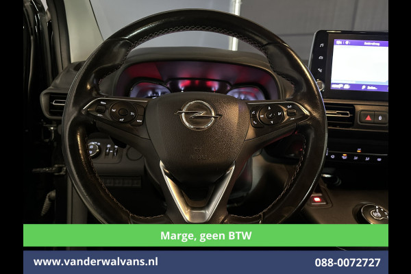 Opel Combo Life 1.2 Turbo 131pk *Marge, GEEN BTW* Automaat 5 Persoons Benzine L1H1 Euro6 Airco | 5-Zits | Navigatie | Apple Carplay Android Auto, Cruisecontrol, Trekhaak, Parkeersensoren, Achterklep, Dubbele Cabine