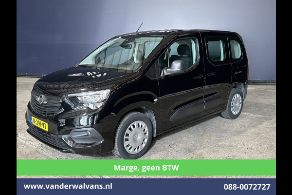 Opel Combo Life 1.2 Turbo 131pk *Marge, GEEN BTW* Automaat 5 Persoons Benzine L1H1 Euro6 Airco | 5-Zits | Navigatie | Apple Carplay Android Auto, Cruisecontrol, Trekhaak, Parkeersensoren, Achterklep, Dubbele Cabine