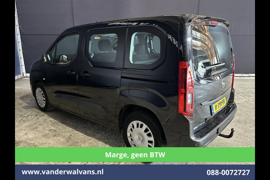 Opel Combo Life 1.2 Turbo 131pk *Marge, GEEN BTW* Automaat 5 Persoons Benzine L1H1 Euro6 Airco | 5-Zits | Navigatie | Apple Carplay Android Auto, Cruisecontrol, Trekhaak, Parkeersensoren, Achterklep, Dubbele Cabine