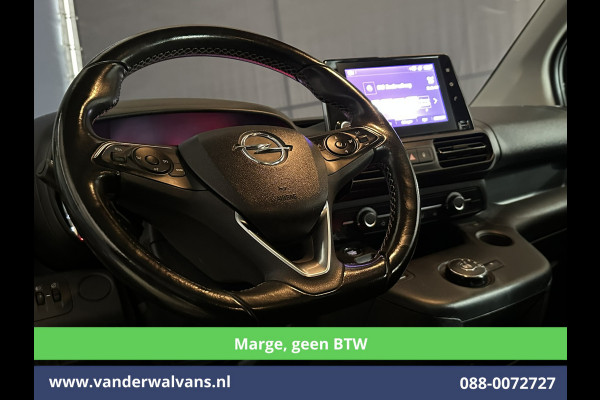 Opel Combo Life 1.2 Turbo 131pk *Marge, GEEN BTW* Automaat 5 Persoons Benzine L1H1 Euro6 Airco | 5-Zits | Navigatie | Apple Carplay Android Auto, Cruisecontrol, Trekhaak, Parkeersensoren, Achterklep, Dubbele Cabine
