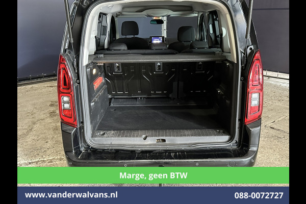 Opel Combo Life 1.2 Turbo 131pk *Marge, GEEN BTW* Automaat 5 Persoons Benzine L1H1 Euro6 Airco | 5-Zits | Navigatie | Apple Carplay Android Auto, Cruisecontrol, Trekhaak, Parkeersensoren, Achterklep, Dubbele Cabine