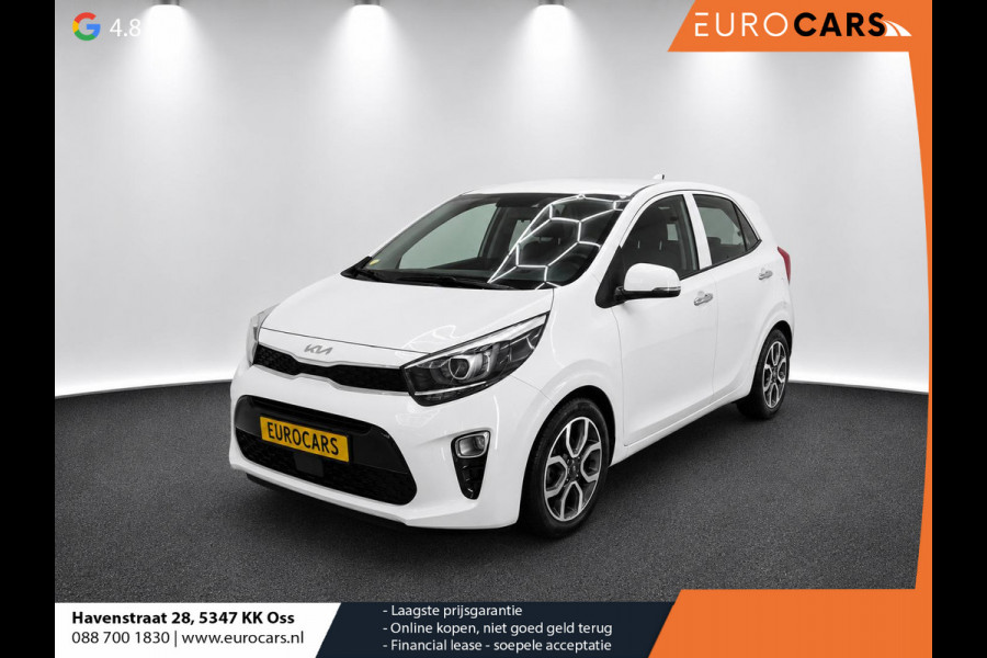 Kia Picanto 1.0 DPi Dynamic Plusline Navigatie Apple Carplay/Android Auto Camera Climate Control Lichtmetalen Velgen Cruise Control Parkeer sensoren Extra Getint Glas