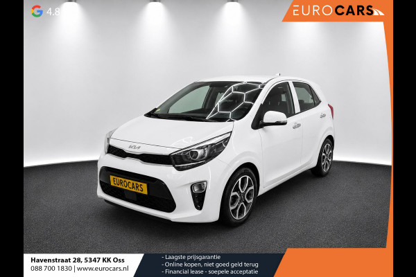 Kia Picanto 1.0 DPi Dynamic Plusline Navigatie Apple Carplay/Android Auto Camera Climate Control Lichtmetalen Velgen Cruise Control Parkeer sensoren Extra Getint Glas