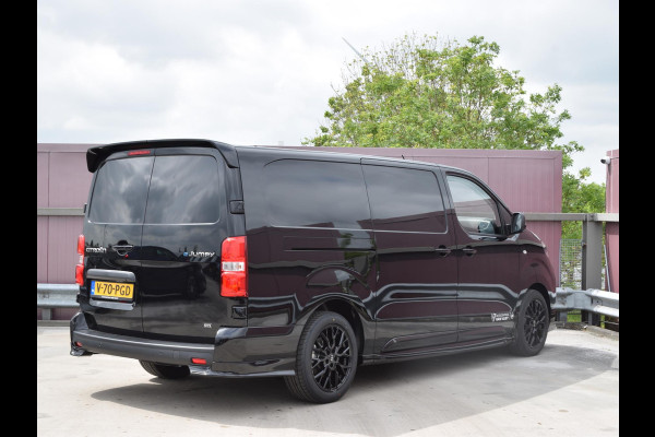 Citroën ë-Jumpy L3 75 kWh | STX Sport | Mooiste bus van NL (!) | Lederen bekleding | Spoilerpakket | 18 inch Lichtmetalen velgen | City NAV pakket | Comfort pakket | Winterpakket | 2x schuifdeur | laadruimtebetimmering |