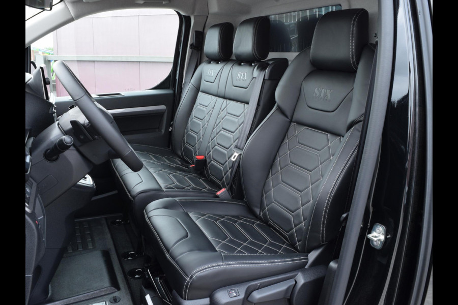 Citroën ë-Jumpy L3 75 kWh | STX Sport | Mooiste bus van NL (!) | Lederen bekleding | Spoilerpakket | 18 inch Lichtmetalen velgen | City NAV pakket | Comfort pakket | Winterpakket | 2x schuifdeur | laadruimtebetimmering |