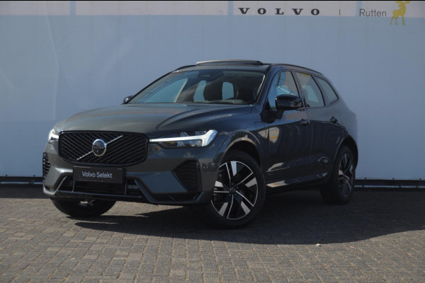 Volvo XC60 T6 350PK Automaat AWD Plus Dark / Trekhaak / BLIS / Adaptieve cruise control / Panoramadak / Apple carplay / Parkeersensoren met camera / Elektrische achterklep / Elektrische stoelen met geheugen / Stoel en stuurwielverwarming