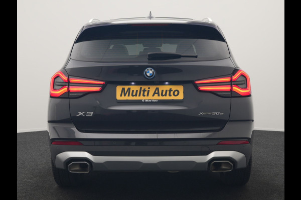 BMW X3 xDrive30e Business Edition Plus PHEV 293pk Dealer O.H. | Trekhaak Af Fabriek | Panodak | Head Up | Lederen Sportstoelen Memory & Verwarmd | Hifi Audio | Keyless | Blis | Apple Carplay | Navigatie | DAB | Cruise Control | Plug In Hybrid |