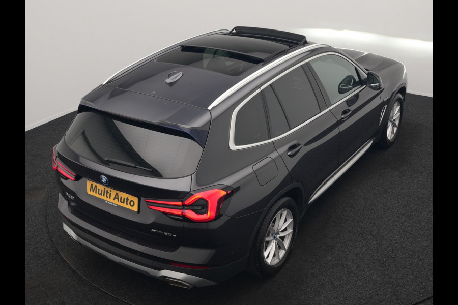 BMW X3 xDrive30e Business Edition Plus PHEV 293pk Dealer O.H. | Trekhaak Af Fabriek | Panodak | Head Up | Lederen Sportstoelen Memory & Verwarmd | Hifi Audio | Keyless | Blis | Apple Carplay | Navigatie | DAB | Cruise Control | Plug In Hybrid |