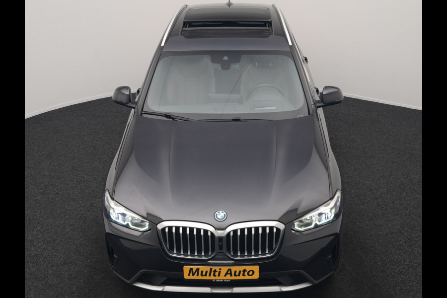 BMW X3 xDrive30e Business Edition Plus PHEV 293pk Dealer O.H. | Trekhaak Af Fabriek | Panodak | Head Up | Lederen Sportstoelen Memory & Verwarmd | Hifi Audio | Keyless | Blis | Apple Carplay | Navigatie | DAB | Cruise Control | Plug In Hybrid |