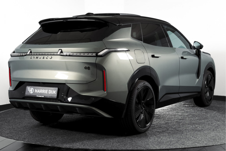 Lynk & Co 08 1.5 PHEV 349 PK More | 200km Elek. | S/K-Panodak | Elek. Stoel+Massage | Stoelverw.+Ventilatie | Matrix Led | Harman/Kardon | 360 Camera | Adapt. Cruise | NAV+App. Connect | LM 21" | 4146