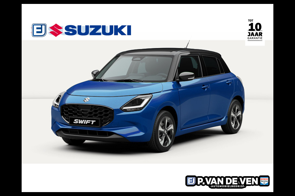Suzuki Swift 1.2 Style Smart Hybrid | Uit voorraad leverbaar | 1894 | €2.200,- voordeel | Adapt. Cruise | Camera | Stoelverwarming | 16'' | Dodehoek | Carplay/Android Auto | Smart Entry |
