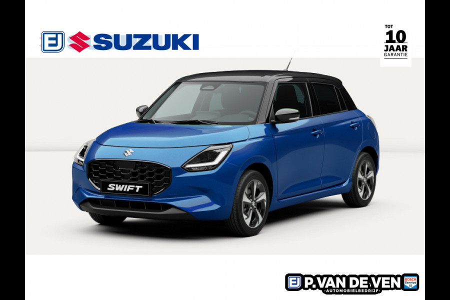 Suzuki Swift 1.2 Smart Hybrid Style | Uit voorraad leverbaar | 1894 | €2.200,- voordeel | Adapt. Cruise | Camera | Stoelverwarming | 16'' | Dodehoek | Carplay/Android Auto | Smart Entry |