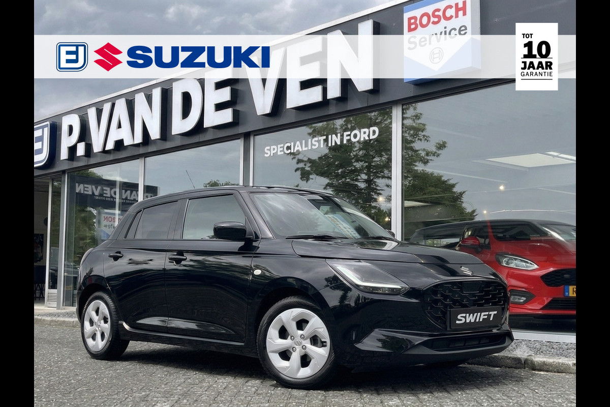 Suzuki Swift 1.2 Select Smart Hybrid CVT Automaat | Meerdere kleuren beschikbaar | €2.200,- voordeel | Adapt. Cruise | Camera | Stoelverwarming | 16'' | Dodehoek | Carplay/Android Auto | Smart Entry |