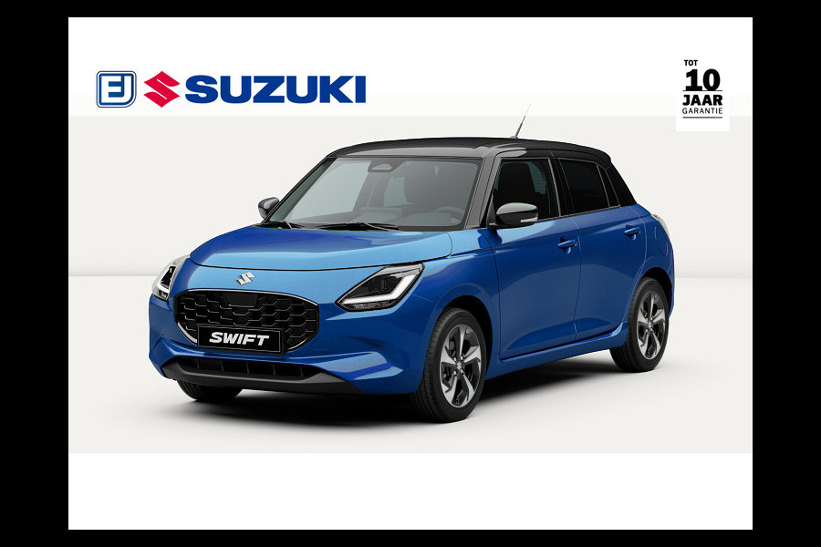 Suzuki Swift 1.2 Smart Hybrid Select CVT Automaat | Uit voorraad leverbaar | 1068 | €2.200,- voordeel | Adapt. Cruise | Camera | Stoelverwarming | 16'' | Dodehoek | Carplay/Android Auto | Inklapbare spiegels | Climate | Sm