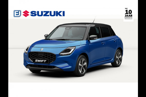 Suzuki Swift 1.2 Smart Hybrid Select CVT Automaat | Uit voorraad leverbaar | 1068 | €2.200,- voordeel | Adapt. Cruise | Camera | Stoelverwarming | 16'' | Dodehoek | Carplay/Android Auto | Inklapbare spiegels | Climate | Sm