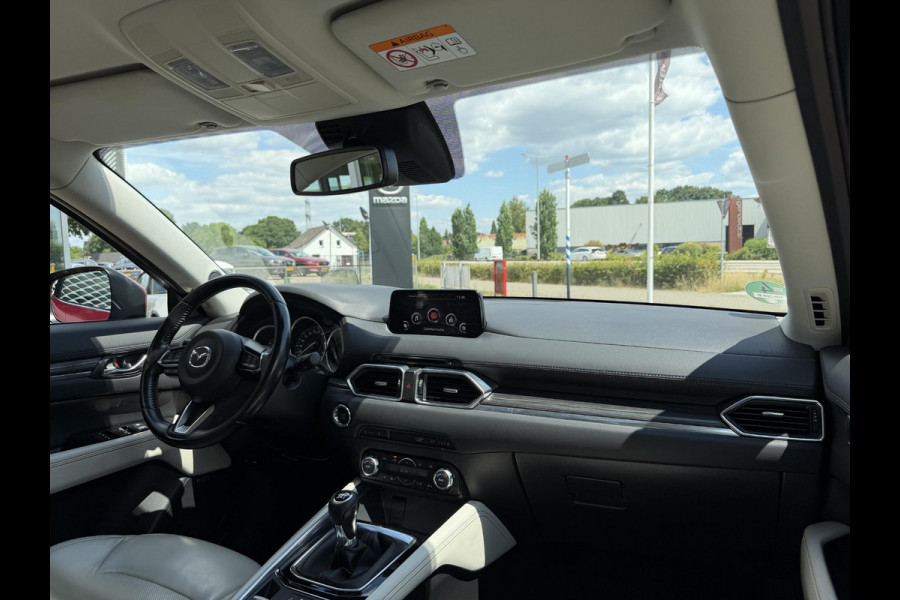 Mazda CX-5 2.0 SkyActiv-G 165 GT-Luxury Mazda CX-5 2.0 SAG 165 GT-Luxury | AERO-PAKKET | TREKHAAK | PURE WHITE LEDER | 19"LM |