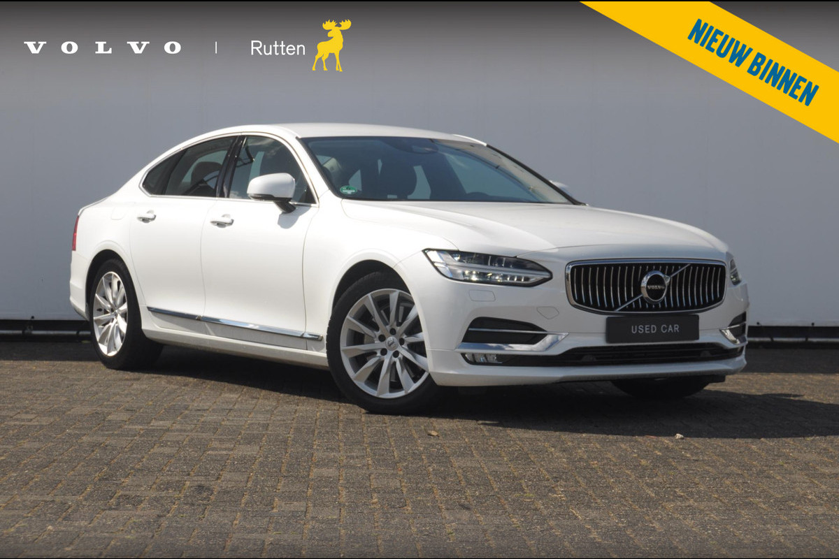 Volvo S90 T4 190PK Automaat Inscription / Adaptieve cruise control / BLIS / Elektrische achterklep / Keyless entry / Parkeersensoren met camera / Apple carplay / Stoelverwarming /