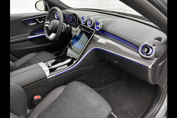 Mercedes-Benz C-Klasse Estate 300 e 140 Years Edition Comfortpakket Plus | Winterpakket | Parkeerpakket met 360°-camera | Panoramaschuifdak | DISTRONIC | 19" multispaaks lichtmetalen AMG-velgen |