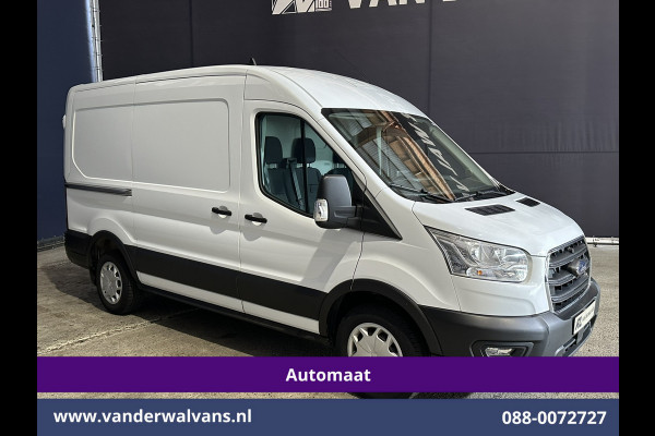 Ford Transit 2.0 TDCI 130pk Automaat L2H2 Euro6 Airco | Camera | Navigatie | Apple Carplay | Cruisecontrol Android Auto, Verwarmde voorruit, Parkeersensoren, Bijrijdersbank