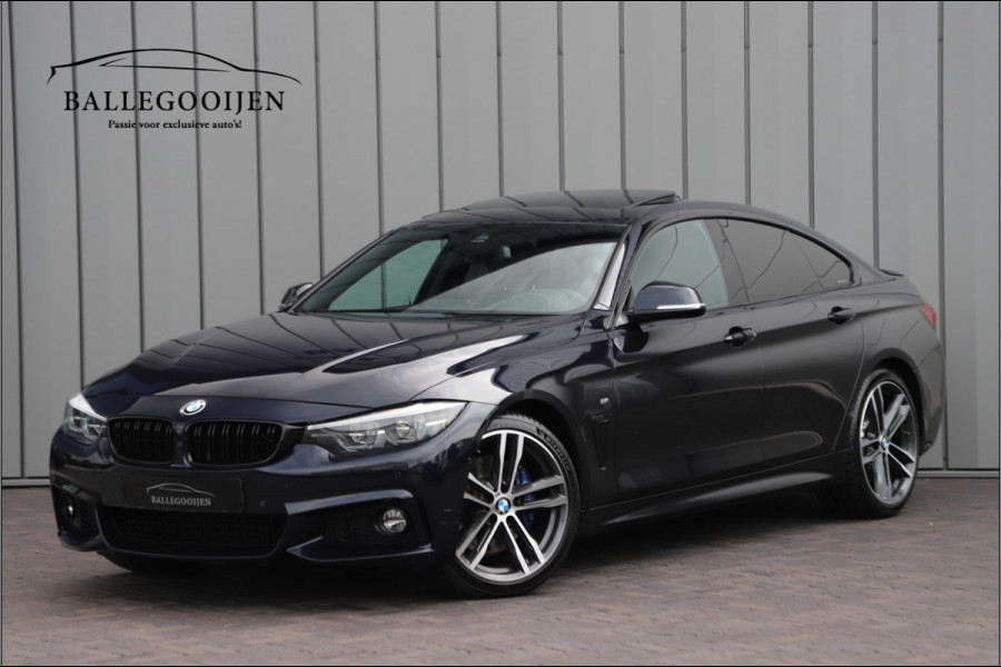 BMW 4 Serie Gran Coupé 420i M-Sport | 184PK | Schuifdak | Head-up | Keyless-go | Harman/Kardon | Stuurwielverw. | Leder | NL-Auto | 2019.