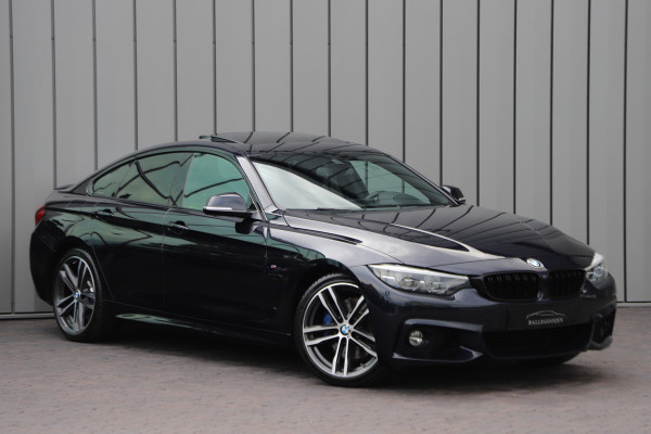 BMW 4 Serie Gran Coupé 420i M-Sport | 184PK | Schuifdak | Head-up | Keyless-go | Harman/Kardon | Stuurwielverw. | Leder | NL-Auto | 2019.