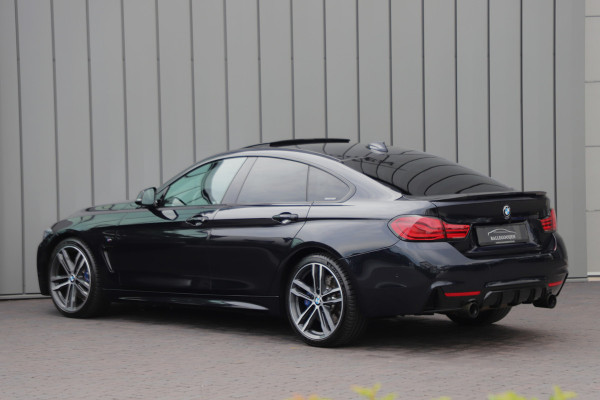 BMW 4 Serie Gran Coupé 420i M-Sport | 184PK | Schuifdak | Head-up | Keyless-go | Harman/Kardon | Stuurwielverw. | Leder | NL-Auto | 2019.